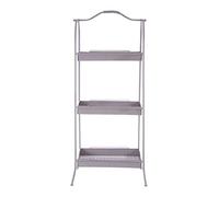 Premier Housewares - Lexa de Almacenamiento Rack, Metal, Gris, 47 x 51 x 116 cm