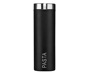 Premier Housewares Liberty - Bote para Pasta, Acero Inoxidable esmaltado, Color Negro