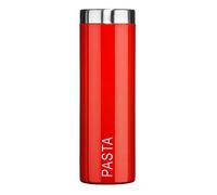 Premier Housewares Liberty - Bote para Pasta, Acero Inoxidable esmaltado, Color Rojo