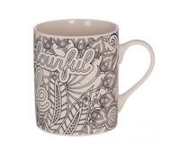 Premier Housewares Live A Colourful Life Colour In Mug - Taza