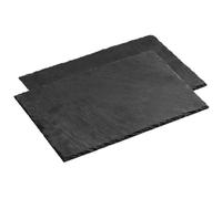 Premier Housewares - Manteles Individuales (rectangulares, 2 Unidades), diseño de Pizarra