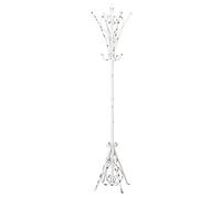 Premier Housewares New York Loft Perchero, Acabado Metal Blanco, 34x34x190 cm