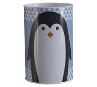 Premier Housewares - Parker el pingüino Dinero, Lata, Azul, 10 x 10 x 15 cm