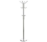 Premier Housewares - Perchero de pie (178 cm, Cromo)