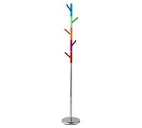 Premier Housewares - Perchero de pie de Cromo con Barras acrílicas