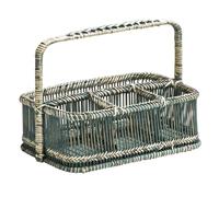 Premier Housewares prem-1901434 Cesta, bambú, Verde, 29 x 20 x 23 cm
