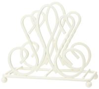 Premier Housewares Servilletero, Metal, Crema, Centimeters