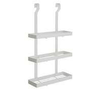 Premier Housewares Sorello - Estante para Colgar (Hierro, 9 x 26 x 44 cm), Color Blanco