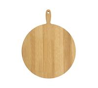 Premier Housewares 1103970 Tabla Redonda de bambú para Cortar, Natural