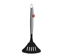 Premier Housewares Tenzo - Espátula de Silicona con Ranuras, Color Negro