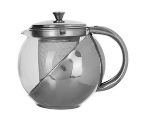 Premier Housewares - Tetera con infusor (700 ml, Acero Inoxidable)