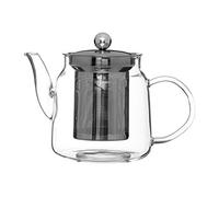 Premier Housewares - Tetera de borosilicato con colador, 650 ml, 12 x 15 x 11 cm