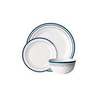 Premier Housewares Vajilla 12 Piezas Azul