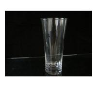Premier Housewares - Vaso de Tubo de Cristal, 8 x 8 x 18 cm