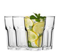 Premier Housewares Vasos de Cristal Luxor, 8 cm, 4 Set
