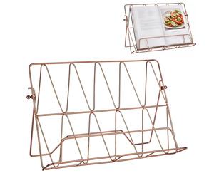 Premier Housewares Vertex - Frutero Chapado en Cobre, Metal, Cobre, 17 x 30 x 21 cm