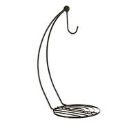 Premier Housewares Vertex - Percha para Banana, Acabado de níquel Negro