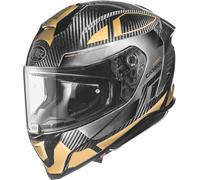 Premier Hyper Carbon TK 19 Casco, negro-oro, tamaño XL para Hombres