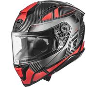 Premier Hyper Carbon TK 2 Casco, negro-gris-rojo, tamaño 2XL para Hombres