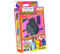 Premier League 2024/25 Adrenalyn XL Mega Lata Negro 7 Paquetes Dentro Card Game