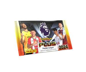 Premier League 2024 Plus - Colección de cartas coleccionables - Paquete de refuerzo (6 tarjetas)