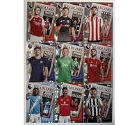 Premier League 2026 Headlines Juego completo de 10 tarjetas coleccionables
