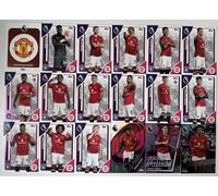 Premier League 2026 Manchester United - Juego de 18 cartas coleccionables