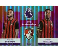 Premier League 2026 Semenyo Ouattara Pro Tarjeta de asociación