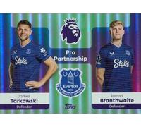 Premier League 2026 Tarkowski Branthwaite Gabriel Pro Tarjeta de asociación