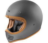 Premier MX Platinum Edition, casco integral S male Gris Mate