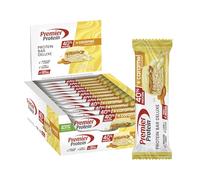 Premier Protein Bar Deluxe White Chocolate Vanilla 12x50g - High Protein Low Sugar + Kohlenhydratreduziert + Palmölfrei