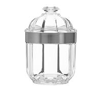 Premier Recipiente Transparente, acrílico, Silver, S