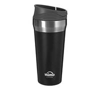 Premier Taza de Viaje Mimo, Polipropileno, Silicona, Acero Inoxidable, Gris, 8 cm