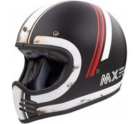 Premier Trophy MX DO 92 O.S BM Casco de motocross, negro-blanco-rojo, tamaño S para Hombres