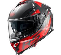 Premier Typhoon RS 92 BM Casco, negro-rojo, tamaño 2XL para Hombres