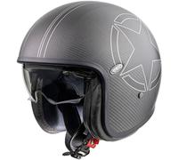 Premier Vintage Carbon Star, Casco Jet L male Negro