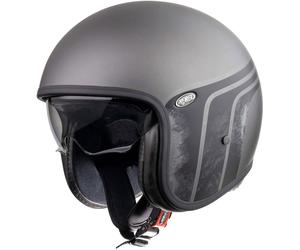 Premier Vintage Evo BTR, casco abierto S male Mate Gris/Negro
