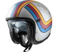 Premier Vintage Platinum ED EX 77 BM Casco Jet, multicolor, tamaño L para Hombres