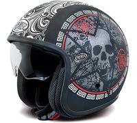 Premier Vintage SK, Casco Jet XS male Negro Mate
