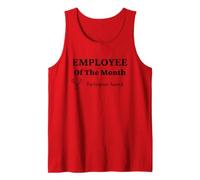 Premio al participante Empleado del Mes - Dicho Divertido Camiseta sin Mangas