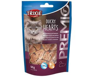 Premios Ducky Hearts para Gatos 50 gr