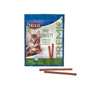 Premios para gatos Trixie Cat Stick Quintett | Pollo e hígado | 3 x 5 barritas