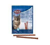 Premios para gatos Trixie Cat Stick Quintett | Salmón y trucha | 3 x 5 barritas