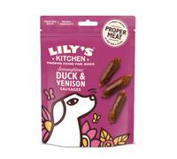 Premios para perros Lilys Kitchen con salchichas de pato y venado | 70 g