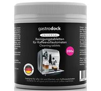 Premium [200 x 2g] Comprimidos de limpieza para cafetera, MADE IN GERMANY, tabletas de limpieza para cafeteras compatibles con Siemens, Jura, Krups, Bosch, Miele, Melitta, WMF