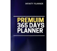 Premium 365-Day Daily Planner: Undated, Minimalist Organizer for Daily Goals, Habits, Productivity & Reflection