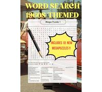 Premium 60s Word Search Book for Adults by Morgan Tendre: Big Print Puzzle Fun with 1000+ Nostalgic Words from the 1960s Music, Slang, Movies & More
