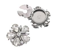 Premium Alloy Dress Shirt Cufflinks Adorned With Shining Glass Crystals For Business And Evening Event Luxury Formal Cufflinks
