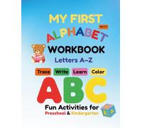 Premium Alphabet Letter Tracing Workbook for Kids: Learn to Trace Letters A-Z with Fun Writing Practice and Simple Activities