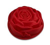 Premium Antiadherente Moldes para tartas, FantasyDay Moldes de Silicona para Caramelos, Chocolate, Hornear, Tarta, Galletas, Jabón, Hielo - Antiadherente Apto Para Lavavajillas Y Microondas - Rosa